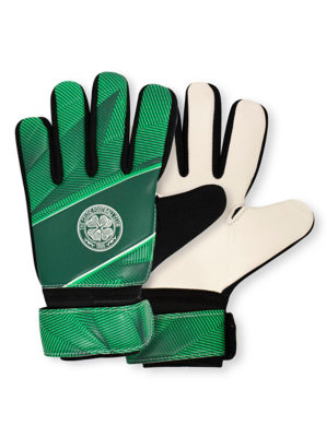 Celtic BLACK FUSE GK Gloves Junior Sports Leisure George