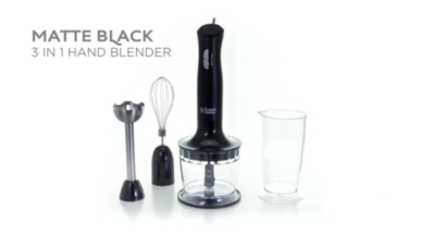 Russell Hobbs Matte Black 2-szeletes kenyérpirító (26150-56) fekete
