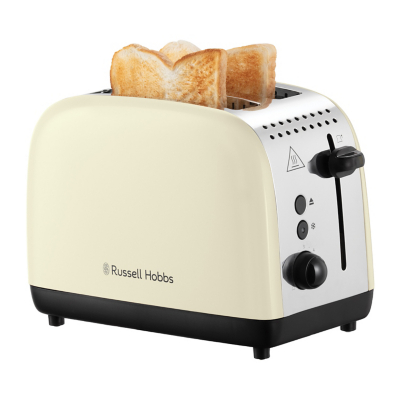 George Cream Russell Hobbs Classics 2 Slice Toaster - Cream