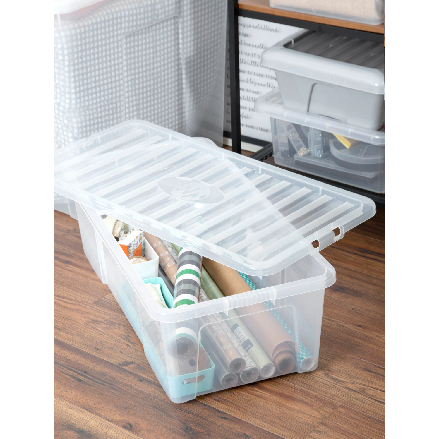 Wham Clear 62L Crystal Box