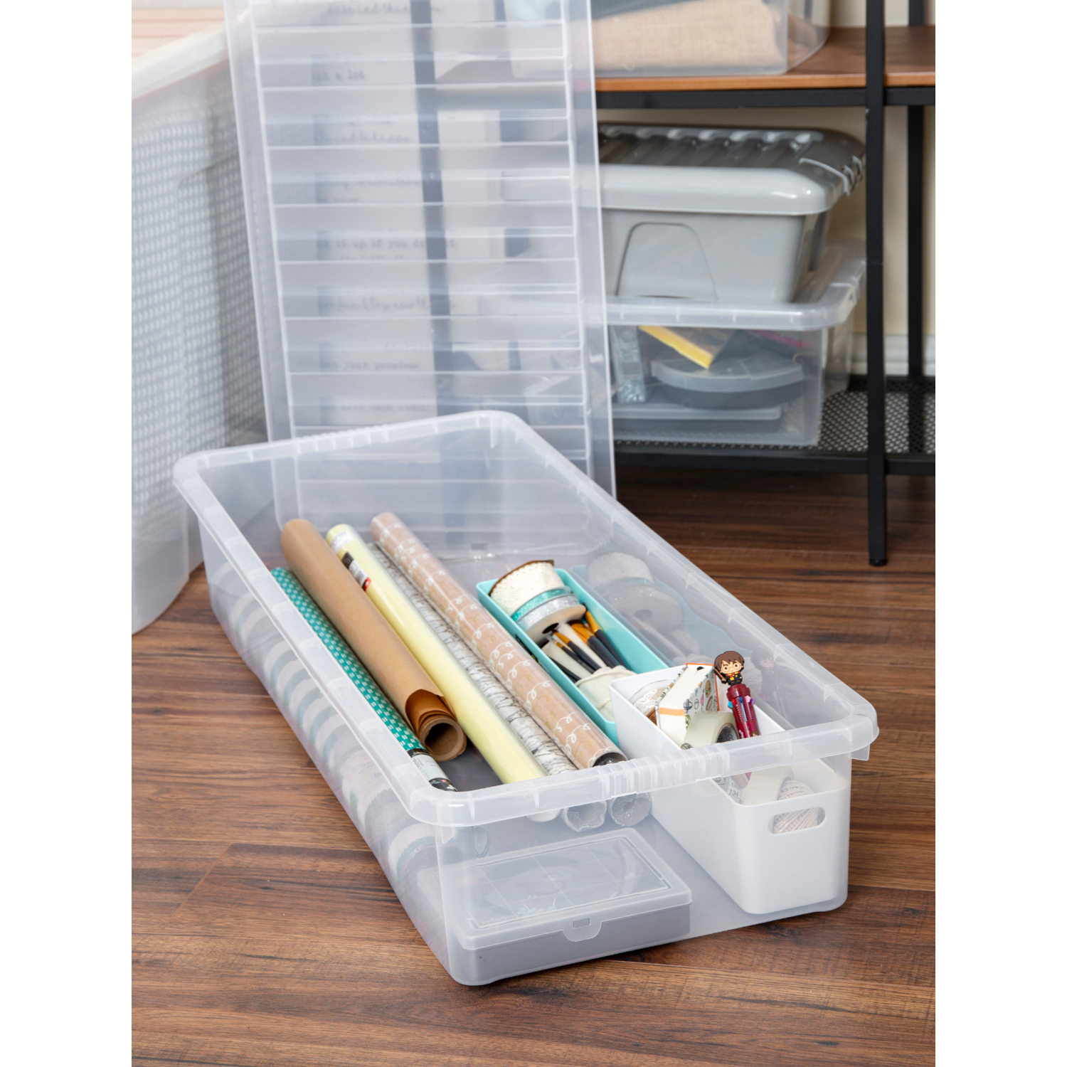 Wham 55L Crystal Box Clear