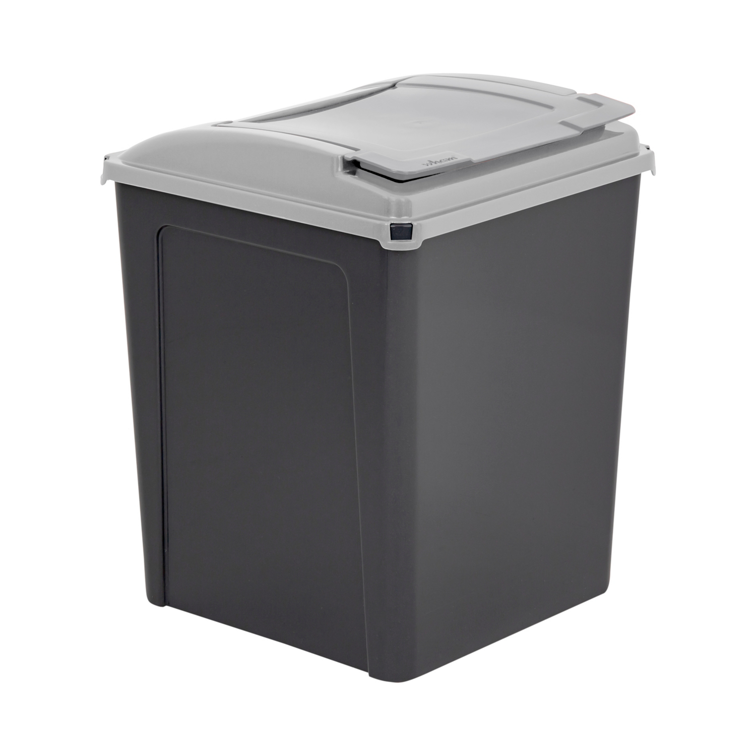 Wham Grey 50L Graphite Recycling Bin
