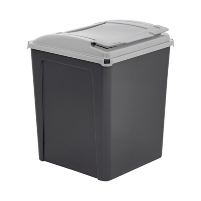 Wham Grey 50L Graphite Recycling Bin
