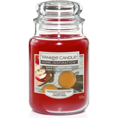 Yankee Candle Large Jar Apple Cinnamon Cider 538g