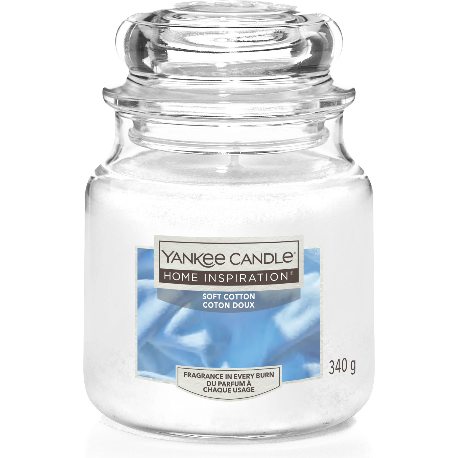 Yankee Candle White Medium - Soft Cotton