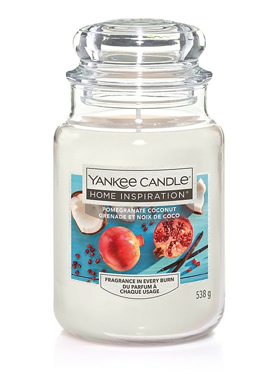 Yankee Candle Coconut Pomegranate Large Jar, Home