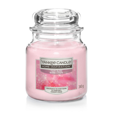 Yankee Candle Home Inspiration Fairy Floss Medium Jar Candle