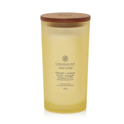 Debenhams Unisex Large Jar Candle - Strength & Energy 355g in Yellow | Size: 355 g