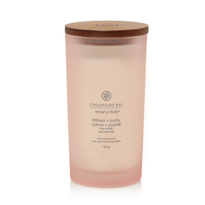 Debenhams Unisex Large Jar Candle - Stillness & Purity 355g in Pink | Size: 355 g