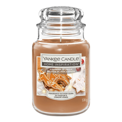 Chandelle moyenne à 2 mèches Yankee Candle, lait épicé à la citrouille