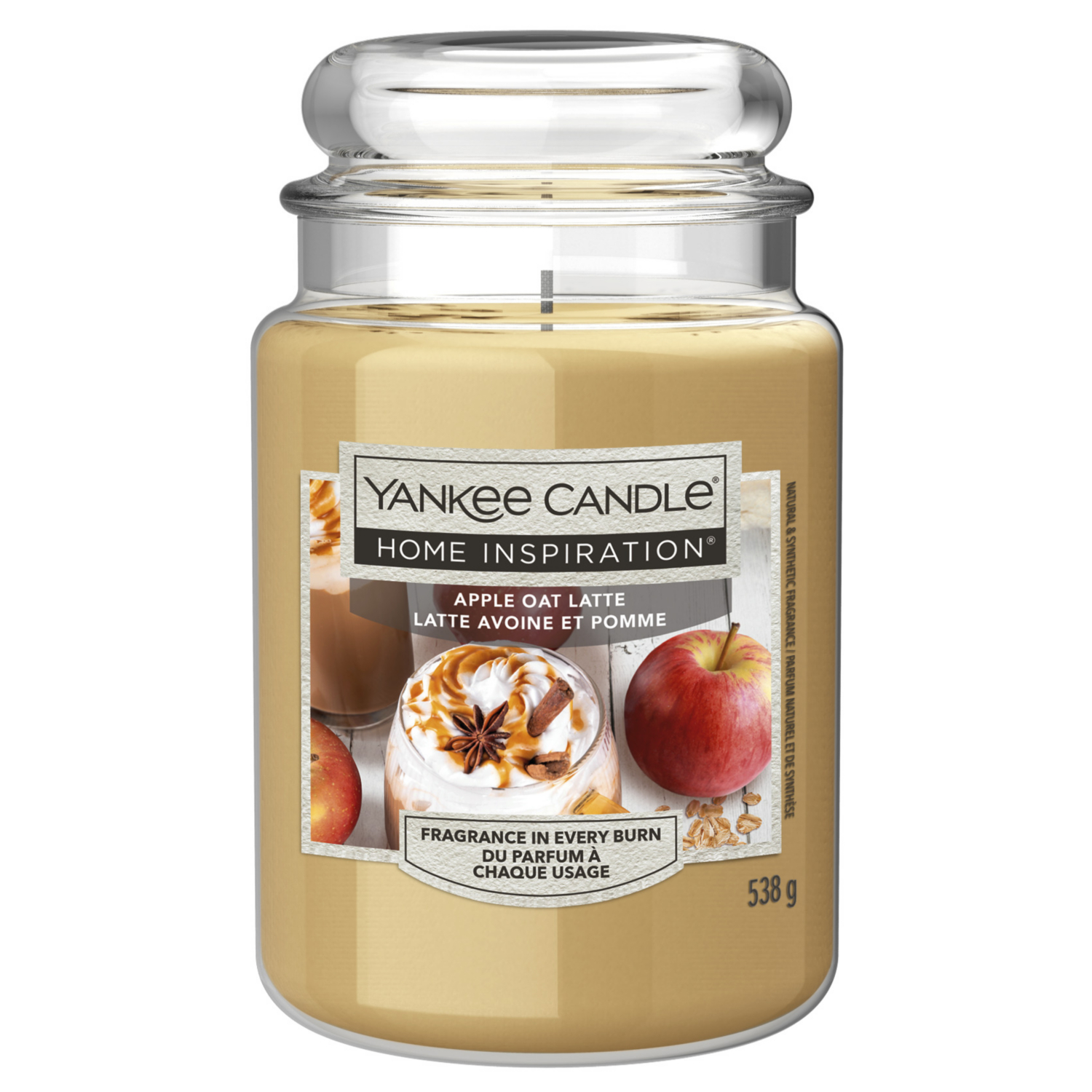 Apple Cream Yankee Candle Home Inspiration Large Jar - Oat Latte