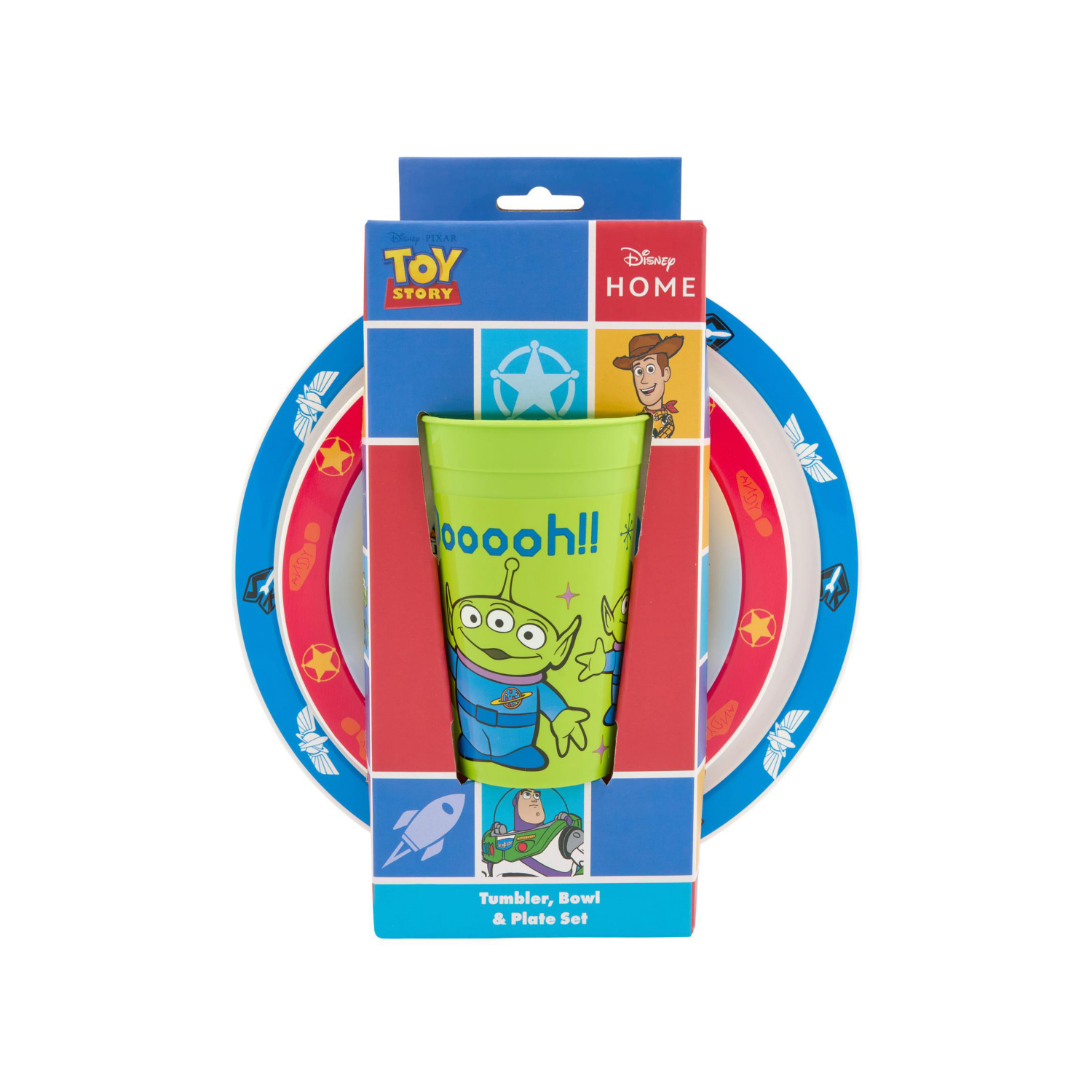 George Multi Toy Story 3 Piece Pp Tableware Set