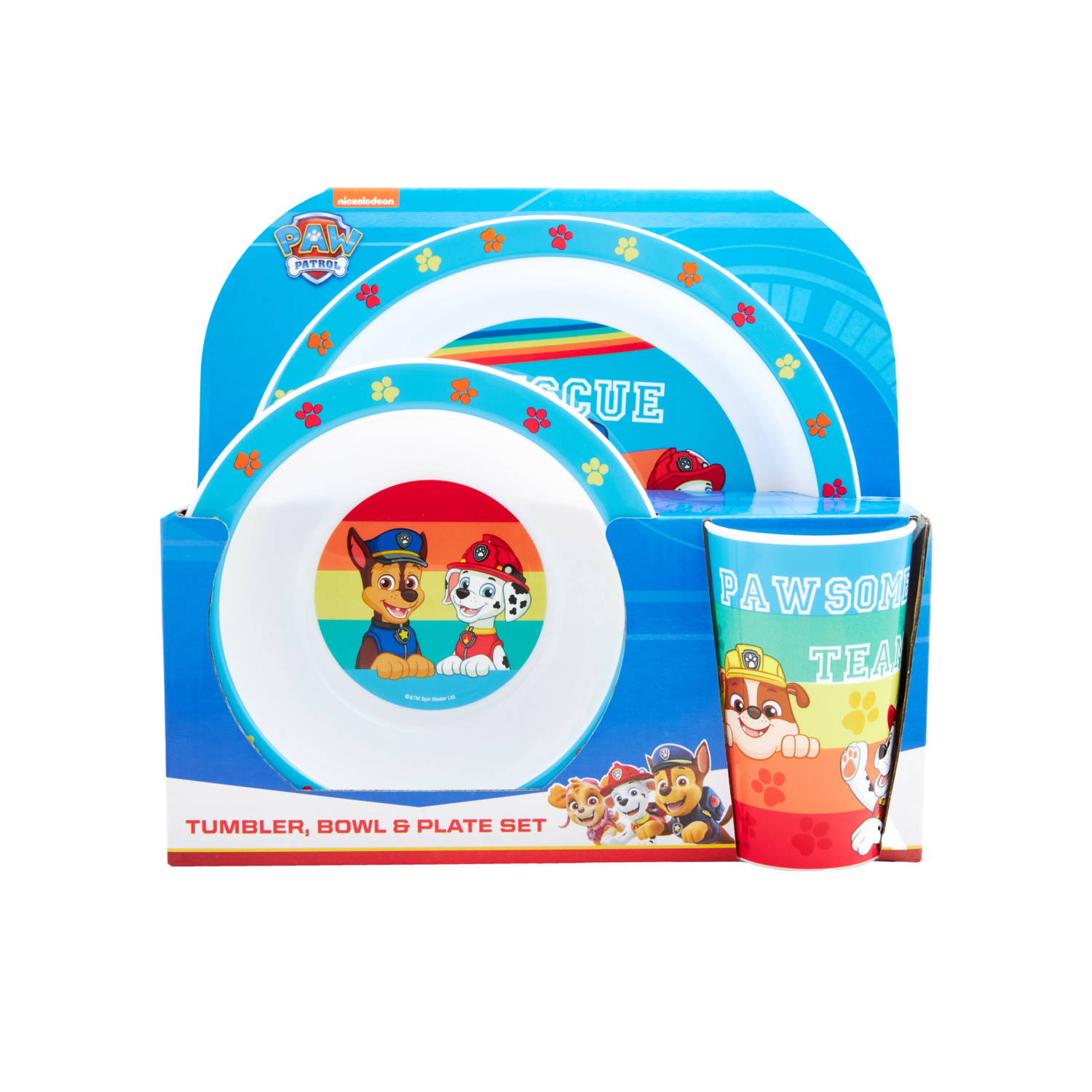 Paw Multi Patrol Rescue Pp Tableware Set