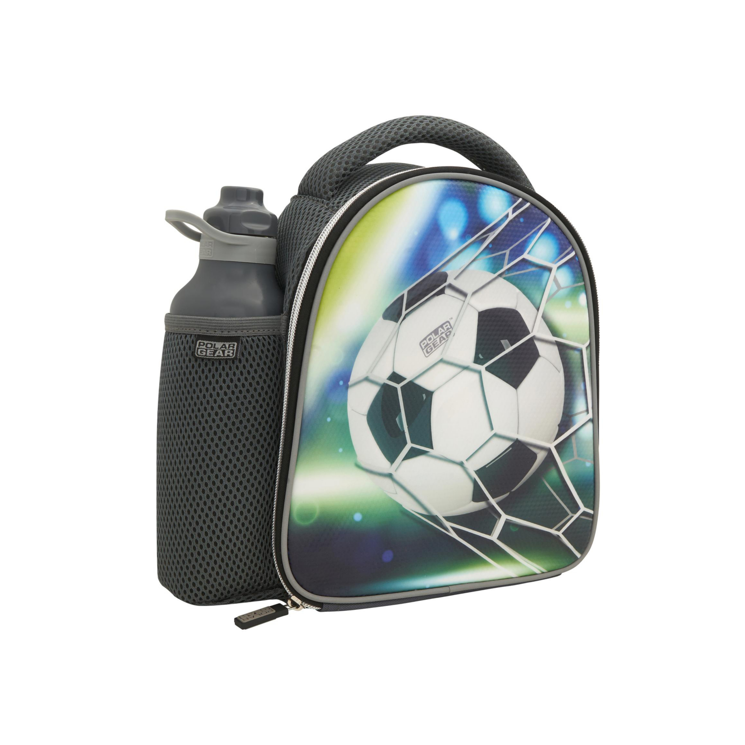 Polar Gear Multi Football Net Lunch Bag & Bottle Set