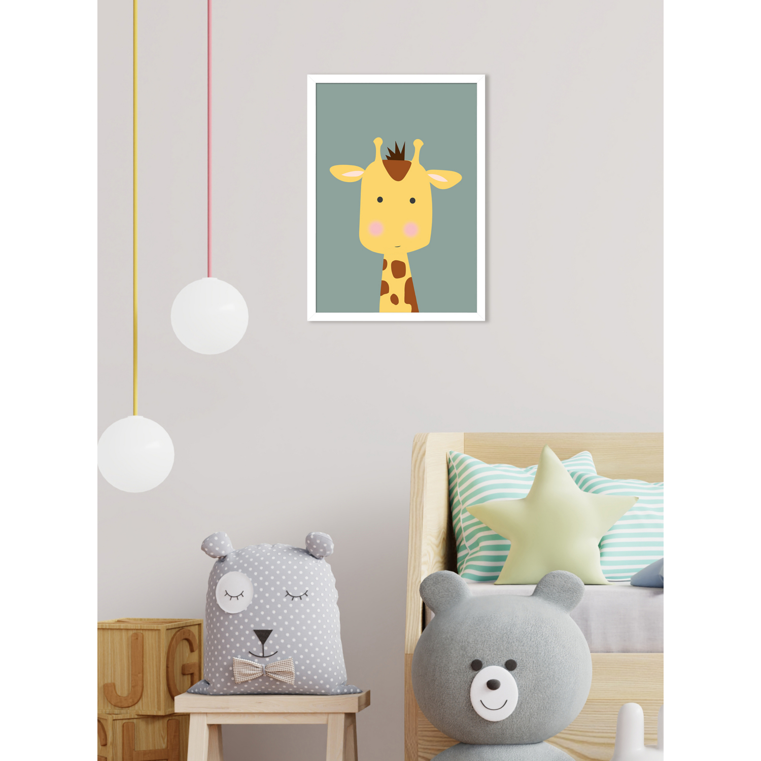 George Multi The Art Group - Nicola Evans 'Gerald' A2 Print