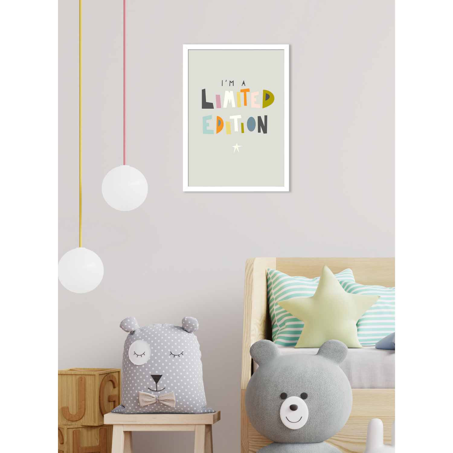 George Multi The Art Group - Nicola Evans 'I'm A Limited Edition' A2 Print