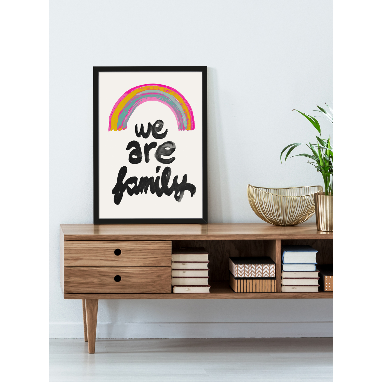George Multi The Art Group - Treechild 'We Are Family' A2 Print