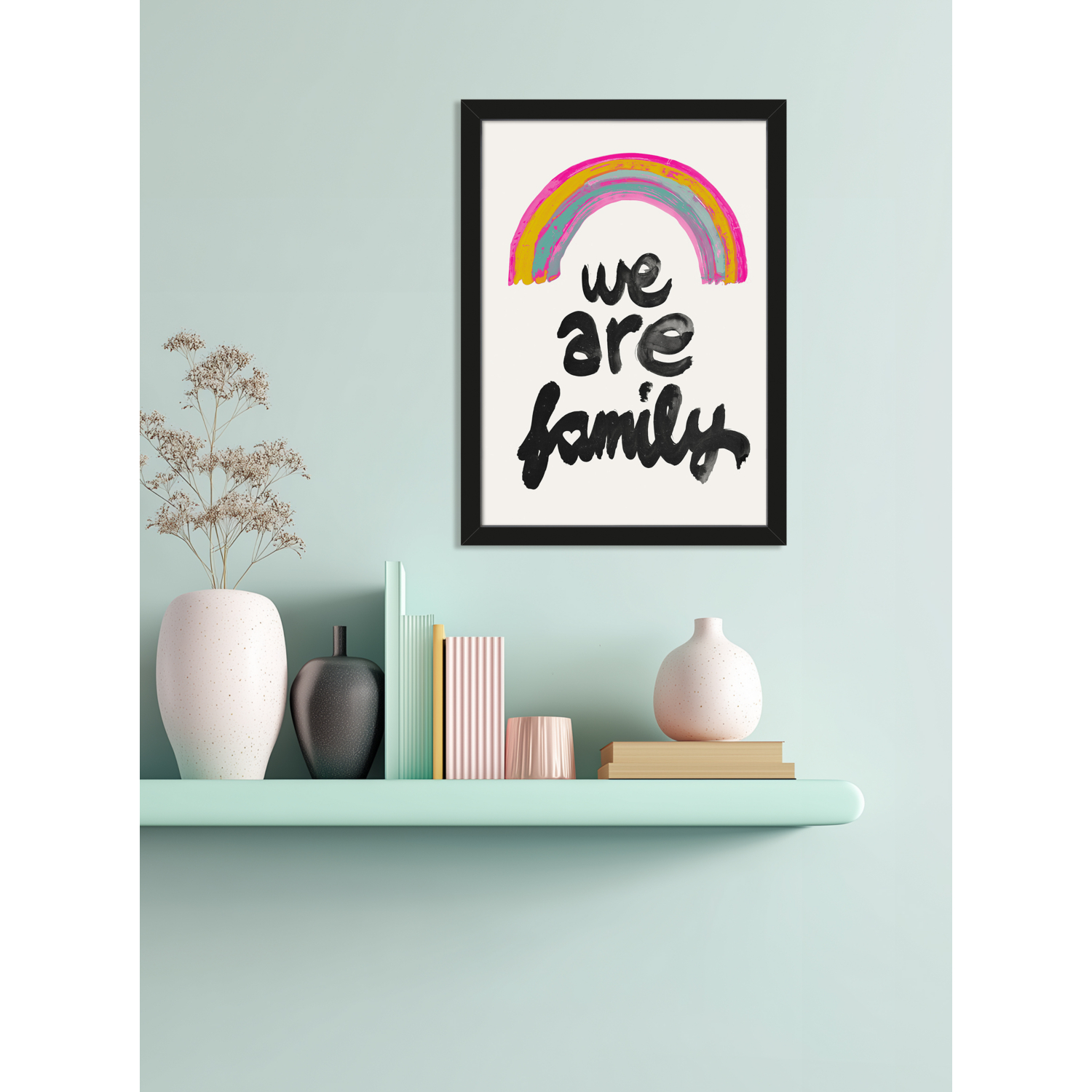 George Multi The Art Group - Treechild 'We Are Family' A3 Print
