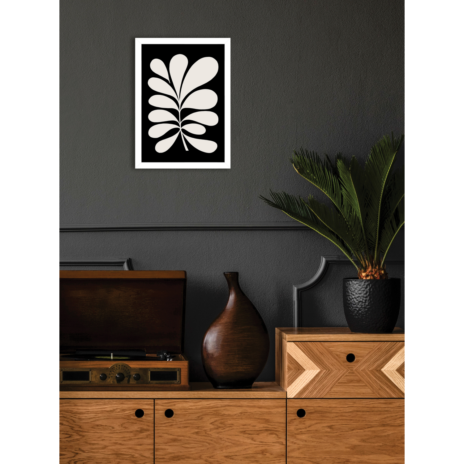 George Multi The Art Group - Dominique Vari 'Seaweed I' A3 Print