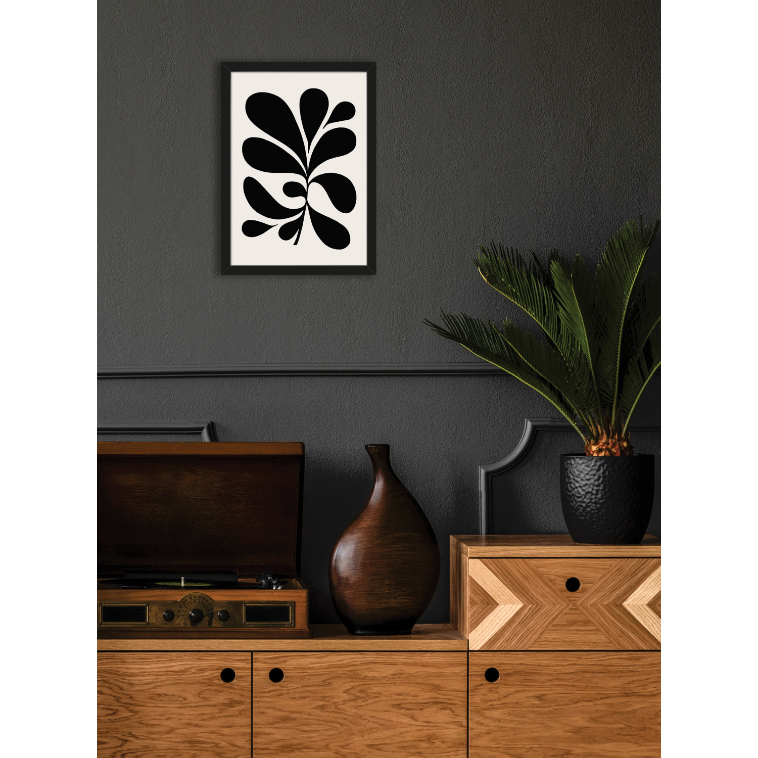 George Multi The Art Group - Dominique Vari 'Seaweed Ii' A3 Print