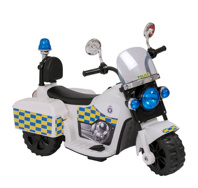 6v battery powered police on sale trike