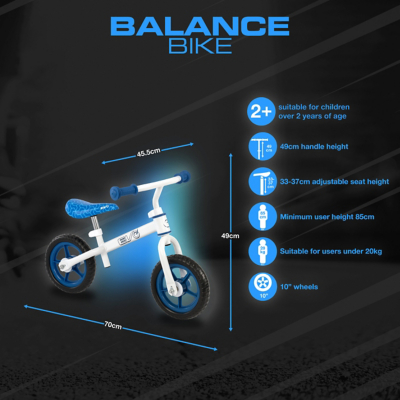 evo balance bike asda