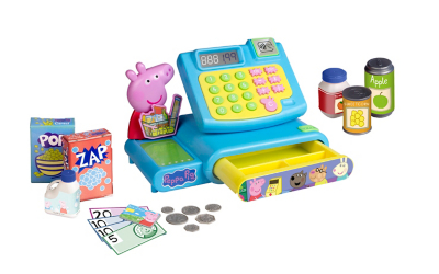 peppa pig cash register asda