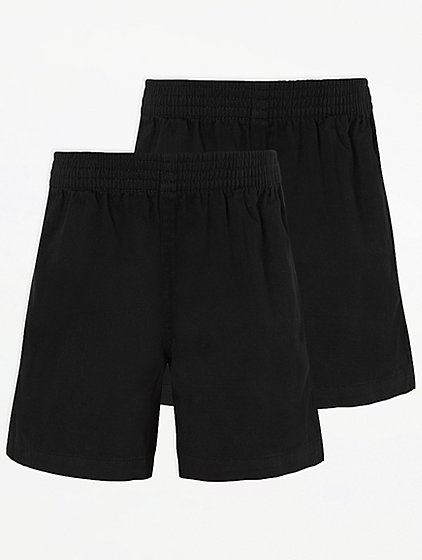 Black Uniform Shorts 105