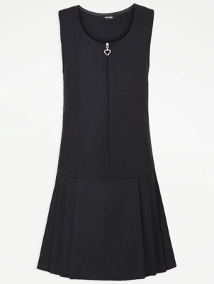 navy pinafore school dress