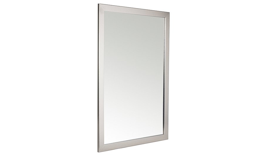 ASDA Framed Mirror Pewter 83x53cm | Mirrors | George at ASDA