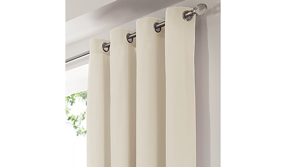 cream curtains for dining room