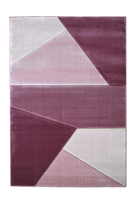 Pink Geometric Rug Home at ASDA