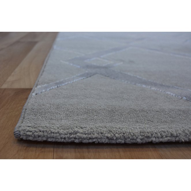 Grey Diamond Shimmer Rug Home, Grey Shimmer Rug Next Day Delivery