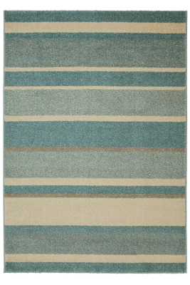 Homemaker Duck Egg Stripe Rug 80 x 150cm Home & Garden