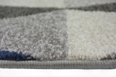 Home Blue Triangle Rug Various Sizes Home & Garden at ASDA