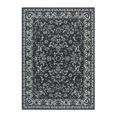 Maestro Beluchi Dark Grey 120 X 170cm Rug, Grey