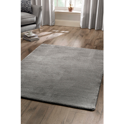 Relay Classic Grey Rug - 200 x 290cm Recycled Material Melrose Interiors
