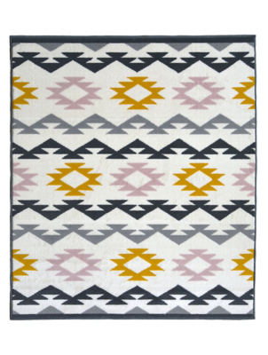 Homemaker Multi Aztec Geometric Rug | Home | George at ASDA