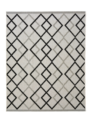 Monochrome Berber Indoor & Outdoor Rug Home at ASDA