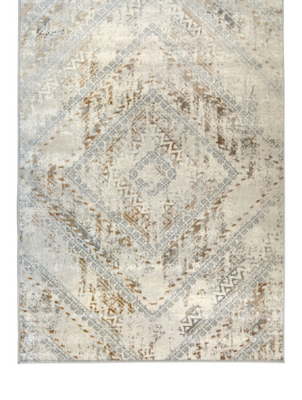 Homemaker Abstract Diamond Ochre Rug Home at ASDA