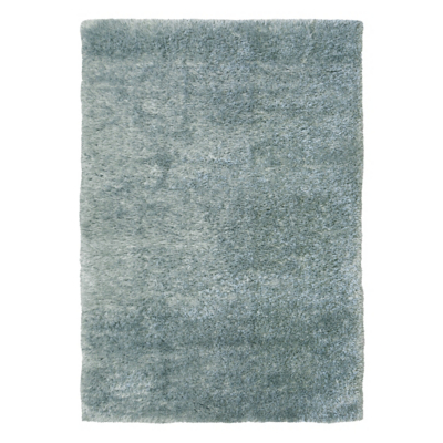 Homemaker Supersoft Plain Rug Duck Egg 080X150Cm, Blue