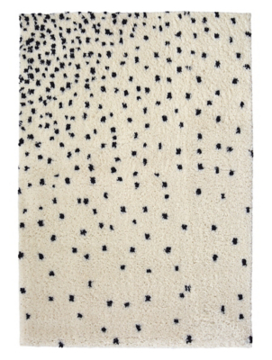 Waterfall Spot Shaggy Rug Home at ASDA