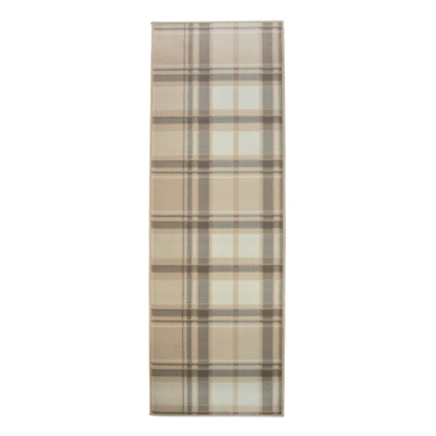 Maestro Aviemore Cream 67 X 200cm Rug, Cream