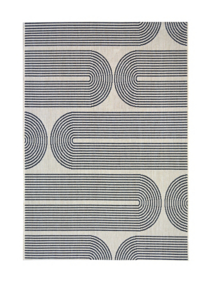 Homemaker Multi Arcs Indoor/Outdoor Rug Home at ASDA