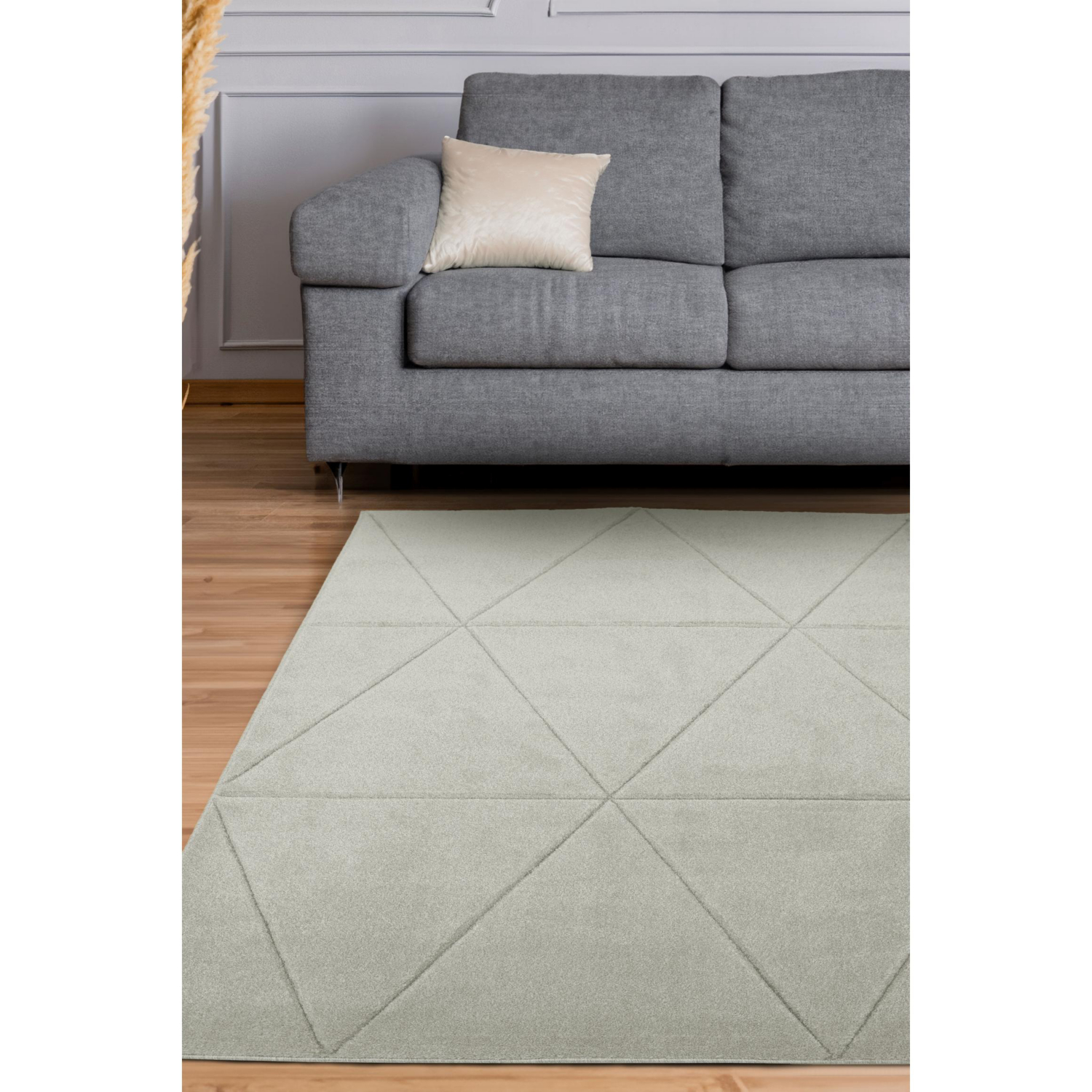 George Home Grey Maker Sara Geo Rug