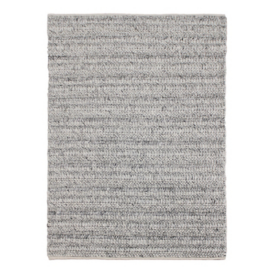 Homemaker Savannah Textured Grey 160X230 Rug, Grey