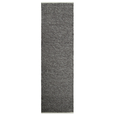 Homemaker Savannah Charcoal 120X170 Rug, Black
