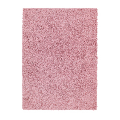 Snug Jazz Shaggy Blush Pink 140X200cm Rug, Pink