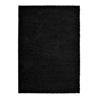 Snug Jazz Shaggy Black 80X150cm Rug, Black