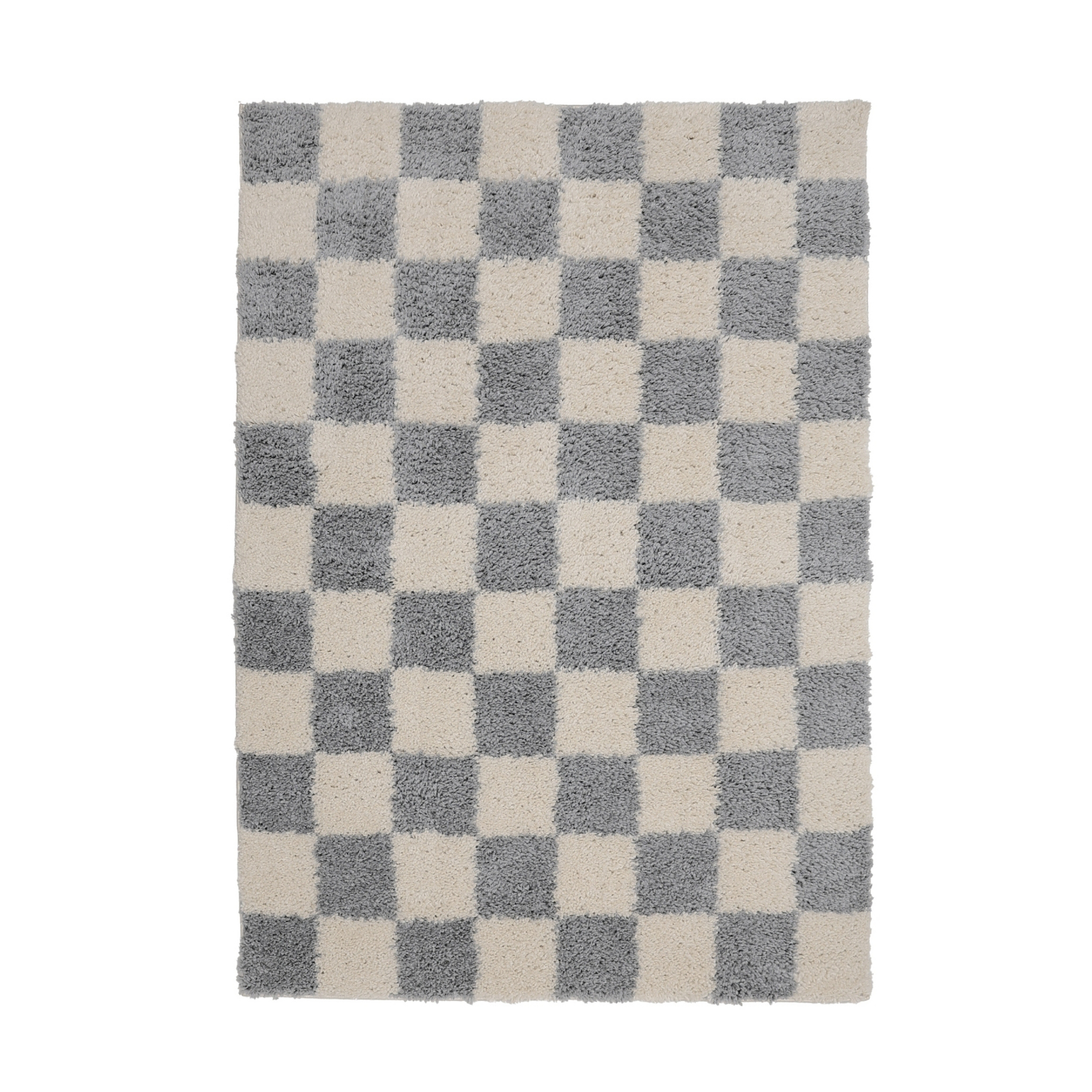 George Home Grey Maker Checkerboard Rug